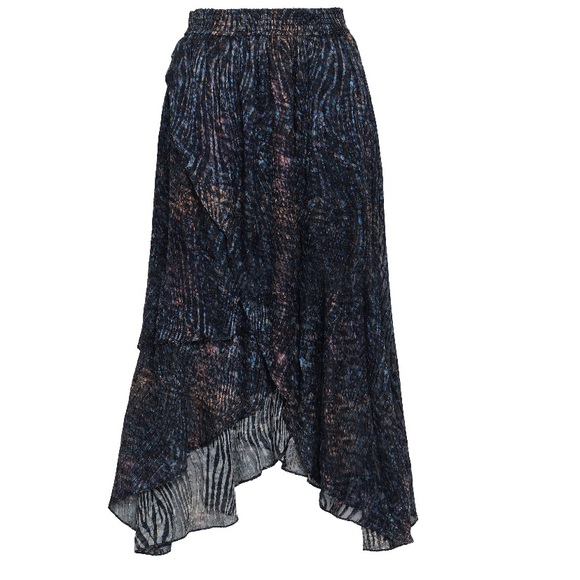 IRO Chiffon Midi Skirt - Picture 3 of 4